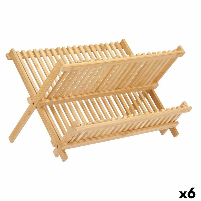 Escurridor para Fregadero Kinvara KT200046 Marrón 48 x 38 x 27,5 cm (6 Unidades)