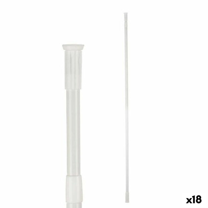 Barra allungabile Berilo B0638 140-260CM Bianco Alluminio 260 x 2,2 x 2,2 cm Di Doccia (18 Unità)