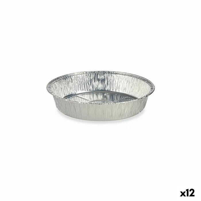 Set di vassoi per Alimenti Kinvara 30268 Monouso Rotondo 12 Unità