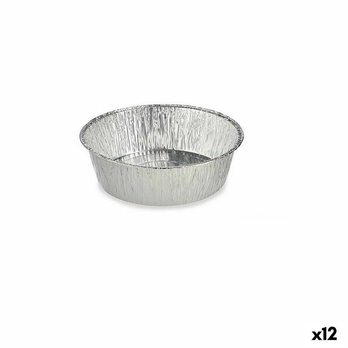 Set de bandejas para Alimentos Kinvara 30287 Desechable Redondo 12 Unidades