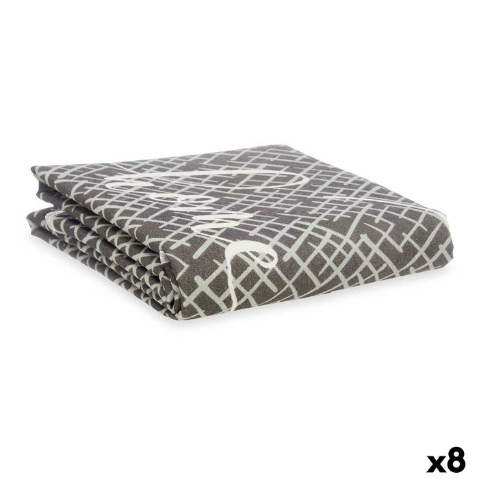 Funda Para Tabla de Planchar Kipit Home sweet home Antracita 140 x 50 cm (8 Unidades)