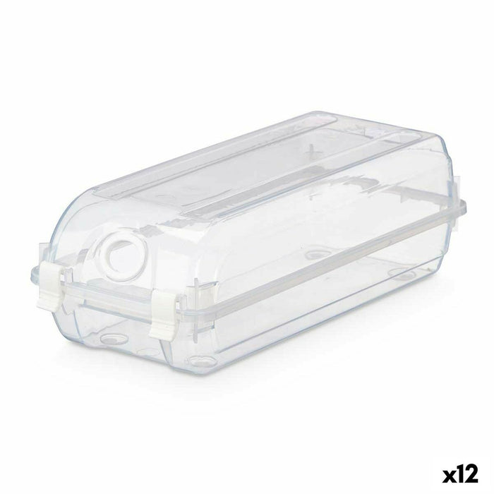 Caja apilable para zapatos Kipit G-420 Transparente Plástico 14 x 10 x 32 cm (12 Unidades)