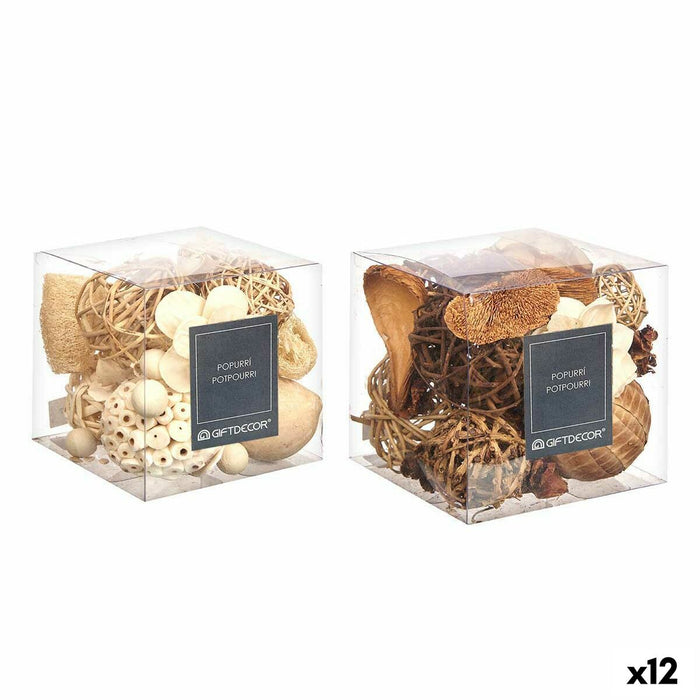 Pot-pourri décoratif Gift Decor 14 x 14 x 14 cm (12 Unités)