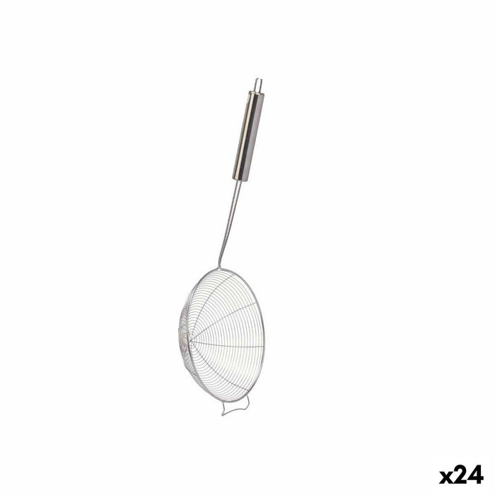 Espumadera Kinvara KT121117A-19.5CM Acero Inoxidable 19 x 47,5 x 6,5 cm (24 Unidades)
