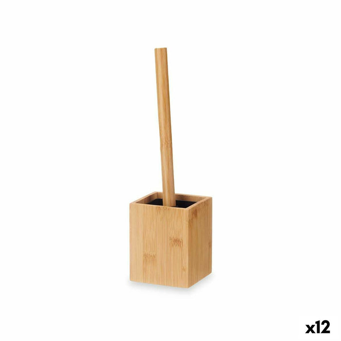 Scopino per il Bagno Berilo B7490-5 Bambù Plastica 10 x 36 x 10 cm (12 Unità)