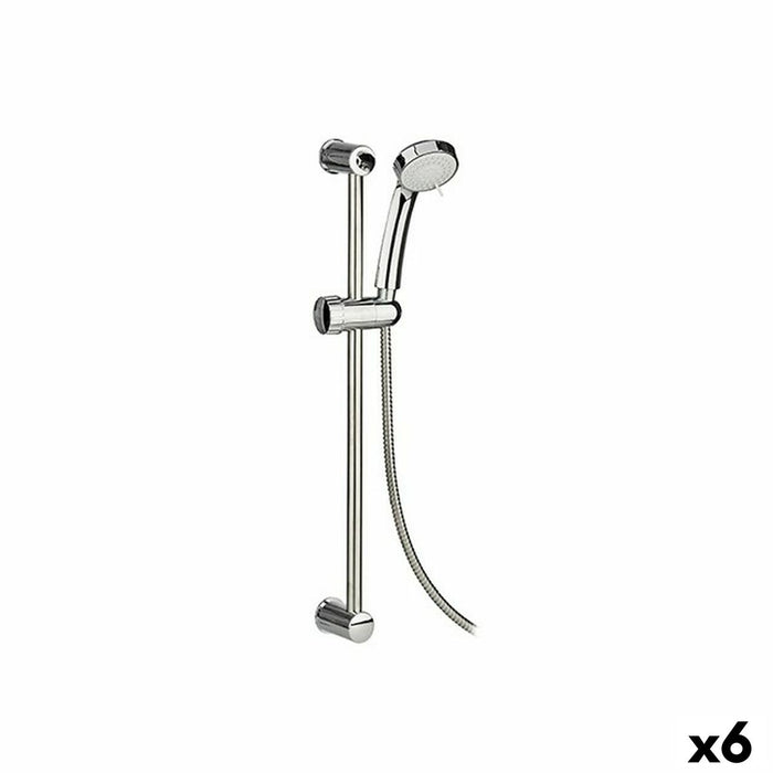 Columna de Ducha Berilo 9921317BC Plateado Acero Plástico 18 x 8 x 72,5 cm 3 Piezas (6 Unidades)