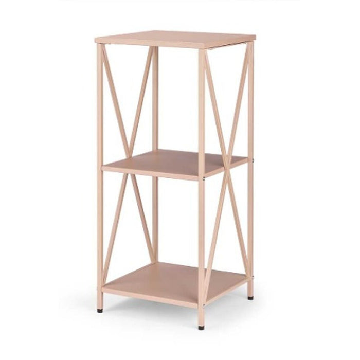 Shelves Gift Decor Brown Metal 33 x 33 x 75 cm