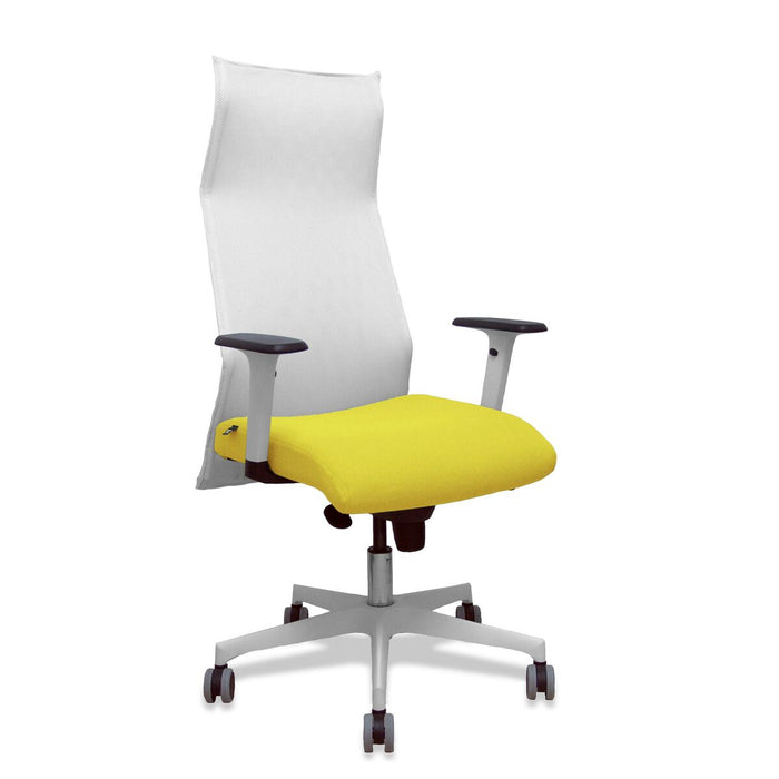 Office Chair Piqueras y Crespo 54BR65G Yellow White
