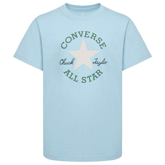 Child's Short Sleeve T-Shirt Converse Sustainable Core Sse Sky blue