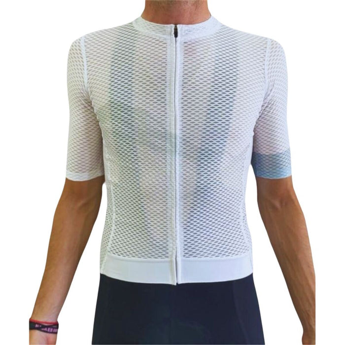 Maillot de ciclismo Hemon Light Climb Blanco