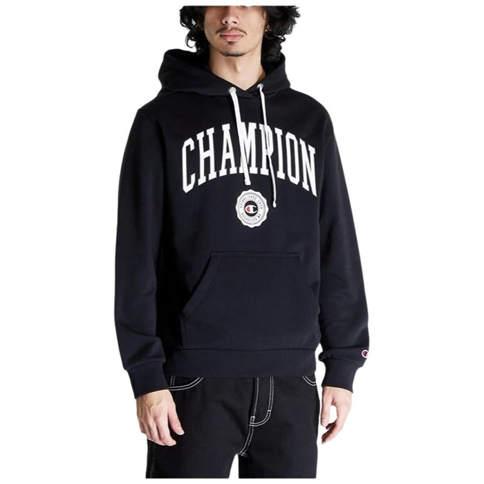 Sudadera con Capucha Hombre Champion Negro
