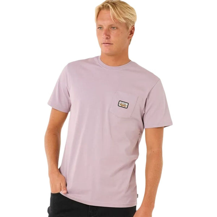 T-shirt à manches courtes homme Rip Curl Surf Paradise Badge Tee