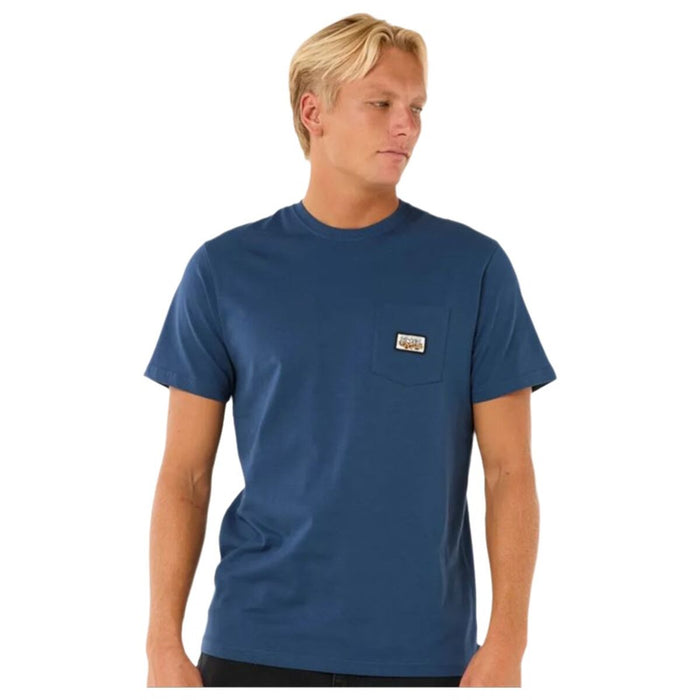 T-shirt à manches courtes homme Rip Curl Surf Paradise Badge Tee