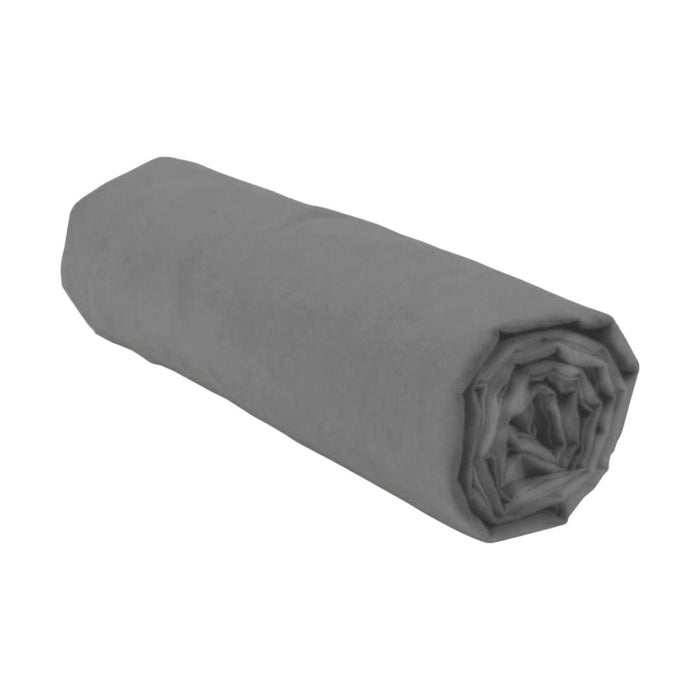 Sábana Bajera Ajustable HOME LINGE PASSION HP71770 Gris Antracita 160 x 200 + 30 cm