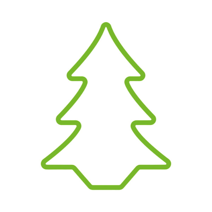 Figurine Décorative EDM 72128 Flexiled Vert Sapin 45 x 3 x 62 cm