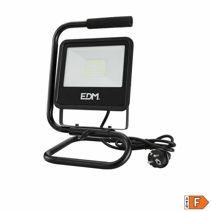 Floodlight/Projector Light EDM 70416 Black Series Black F 50 W (6400 K) (6500K)