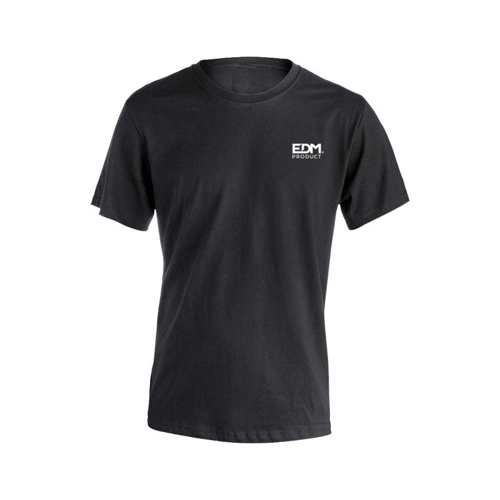 Camiseta de Manga Corta Hombre EDM Negro