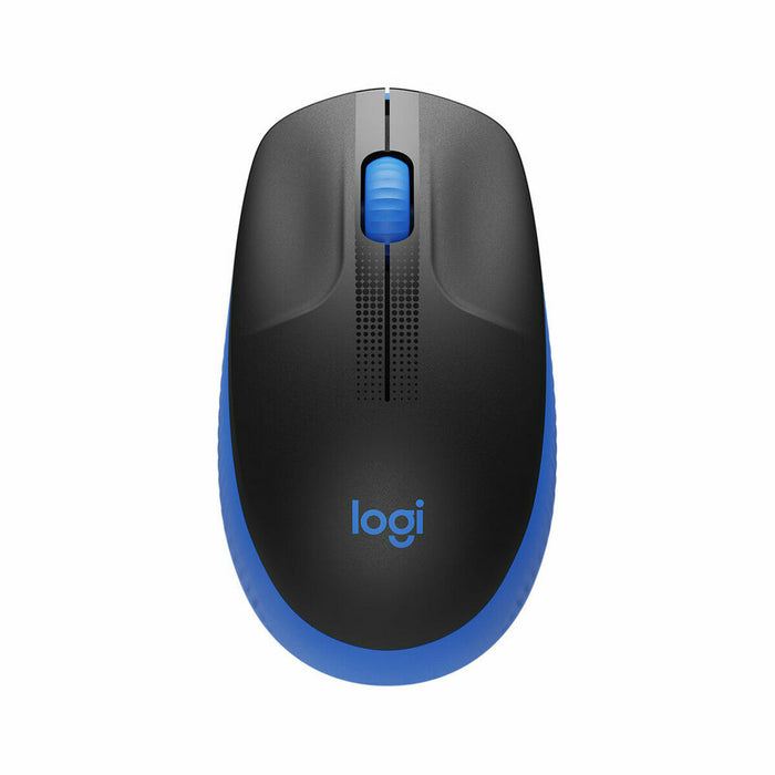 Ratón Inalámbrico Óptico Logitech 910-005907 Azul Negro/Azul
