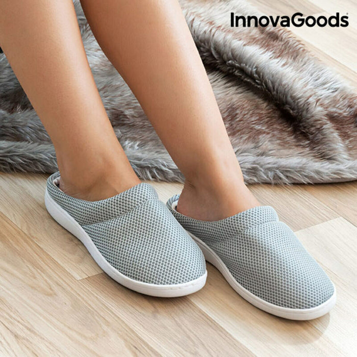 InnovaGoods Comfort Bamboo Gel Slippers 
