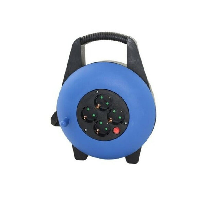 Alargador Silver Electronics Enrollable Azul 3500W