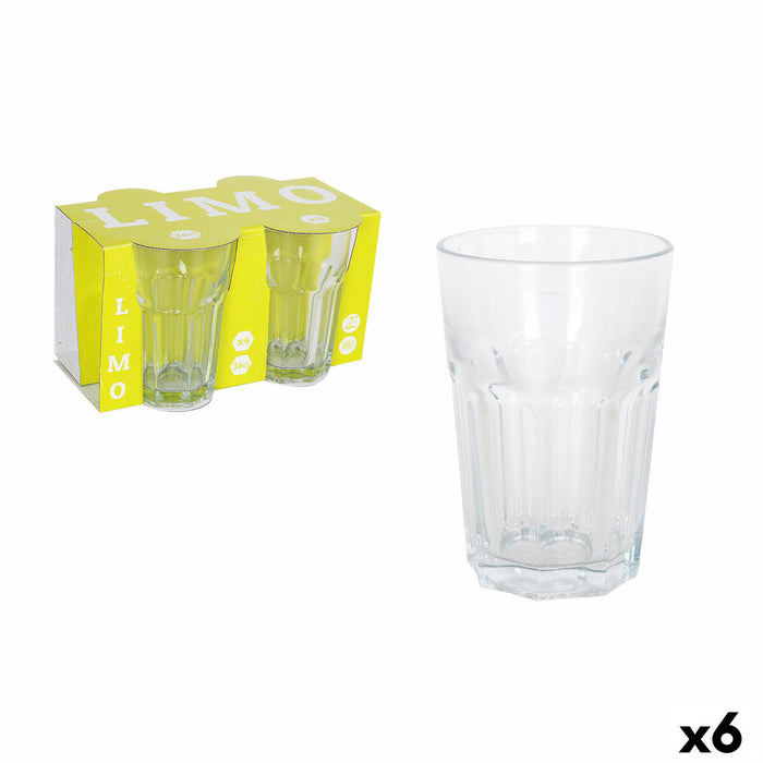 Set de Verres La Mediterránea Limo 4 Pièces (6 Unités)