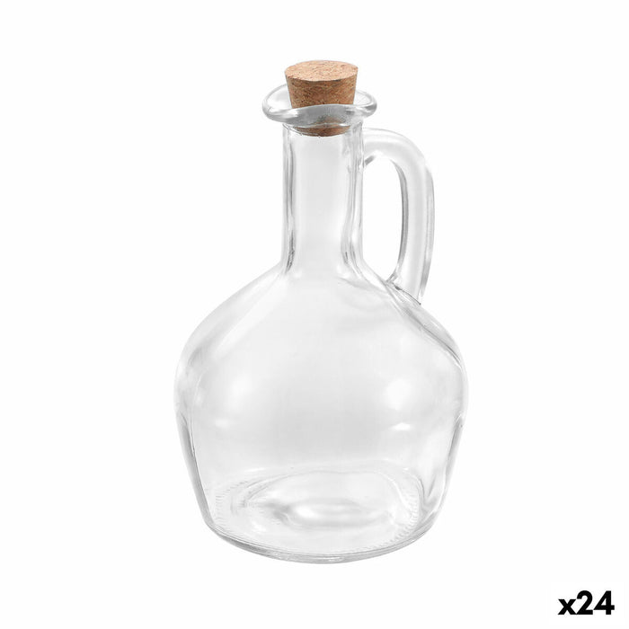 Cruet La Mediterránea Transparent Cork Glass 350 ml (24 Units)