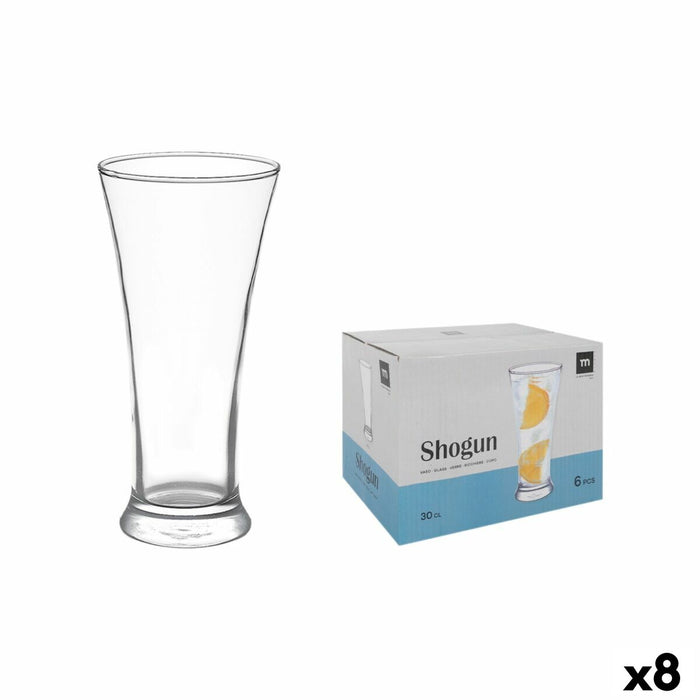 Set of glasses La Mediterránea SHOGUN 0,3 L 6 Pieces (8 Units)