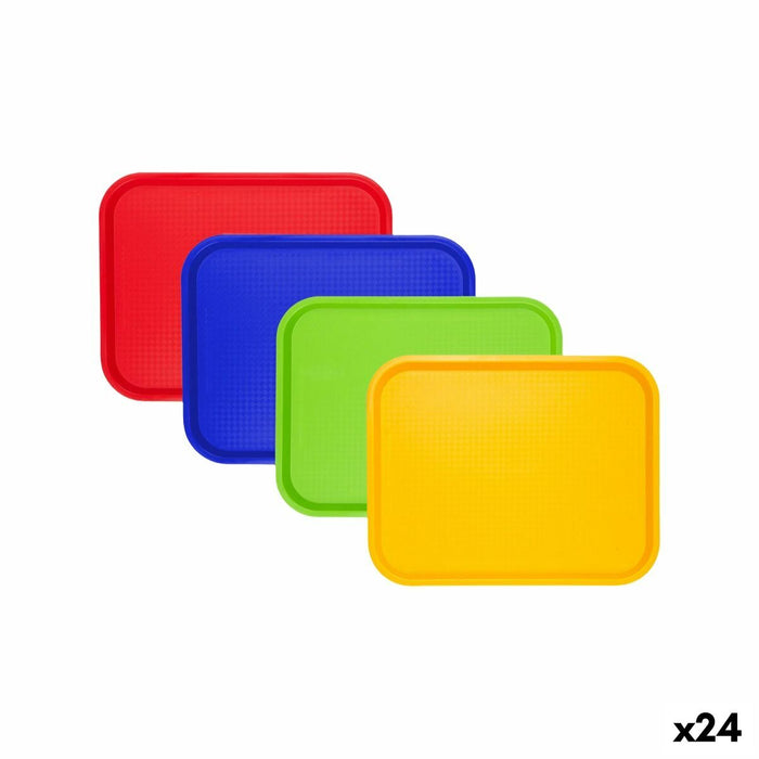 Bandeja Quttin Plástico 35 x 27 x 2,2 cm (24 Unidades)