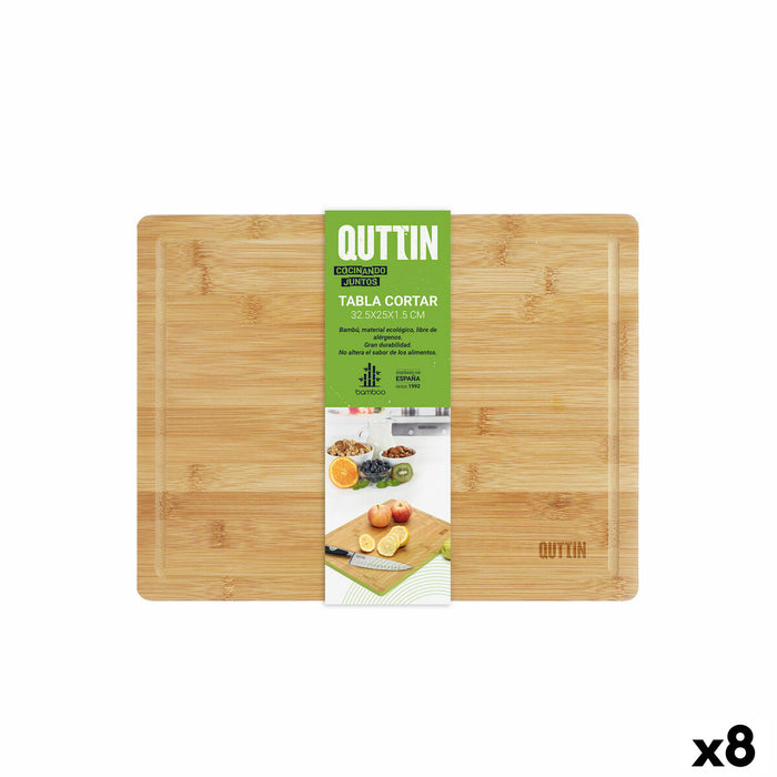 Planche à découper Quttin 32,5 x 25 x 1,5 cm (8 Unités)