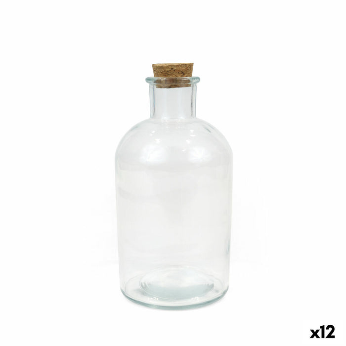 Botella de Cristal La Mediterránea 1 L (12 Unidades)
