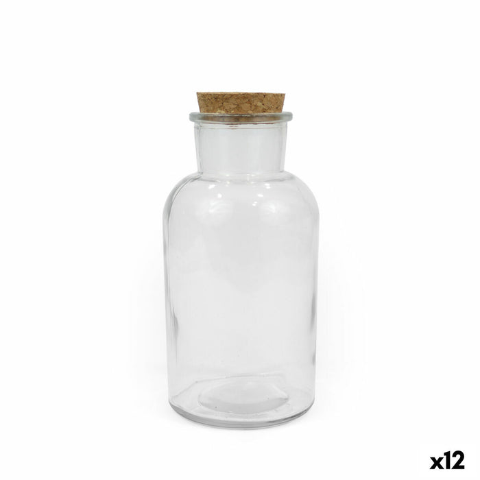 Botella de Cristal La Mediterránea 1 L (12 Unidades)