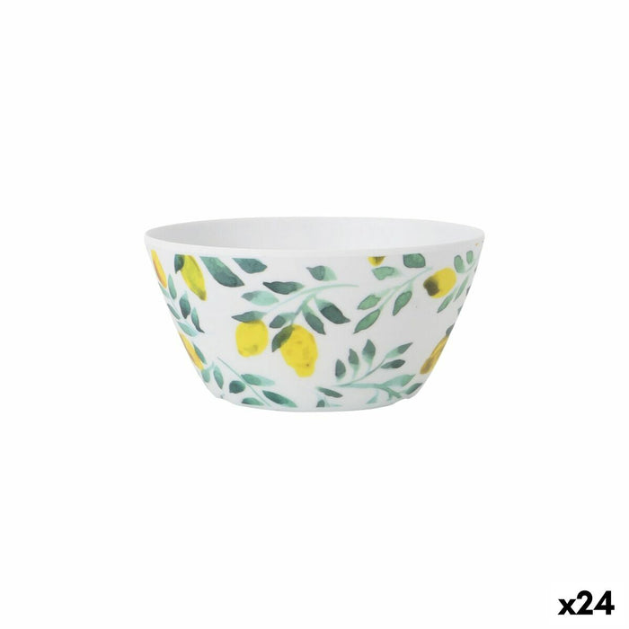 Bol pour Apéritifs La Mediterránea Citron 15 x 8 cm (24 Unités)