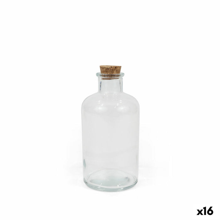 Botella de Cristal La Mediterránea 500 ml 0,5 L (16 Unidades)