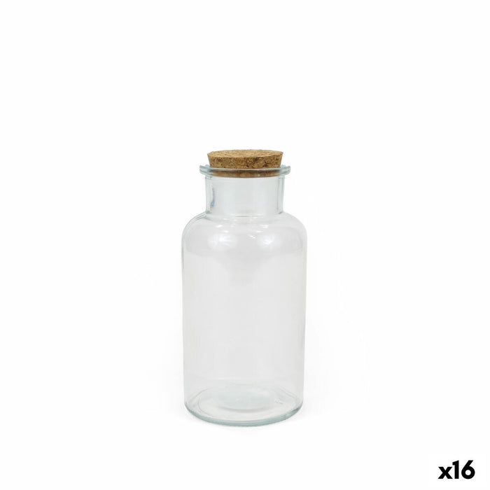 Botella de Cristal La Mediterránea 500 ml 0,5 L (16 Unidades)
