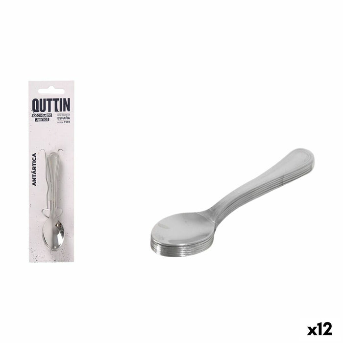 Cuchara de Postre Quttin Antartica 6 Piezas (12 Unidades)