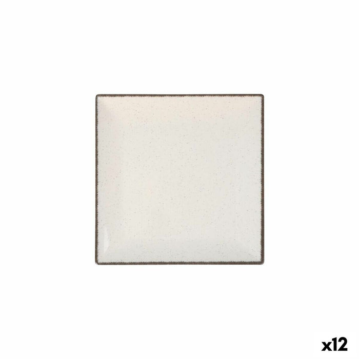 Assiette à dessert La Mediterránea Anllo 18 x 18 x 2 cm (12 Unités)
