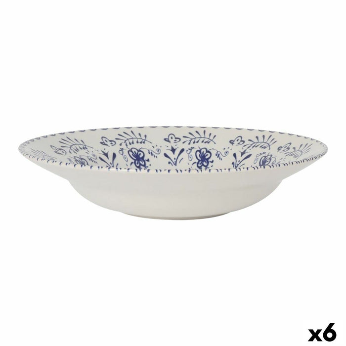 Assiette à pâtes La Mediterránea Blur Ø 29 cm (6 Unités)