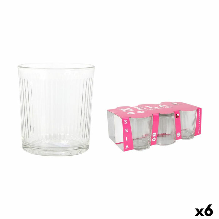 Set of glasses La Mediterránea STRAIGHT 6 Pieces (6 Units)