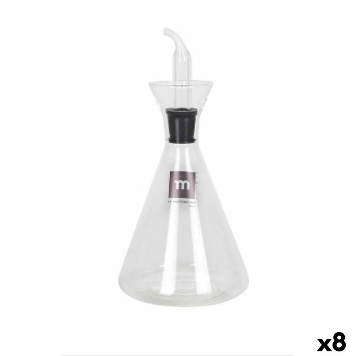 Aceitera La Mediterránea Transparente Vidrio de Borosilicato 250 ml (8 Unidades)