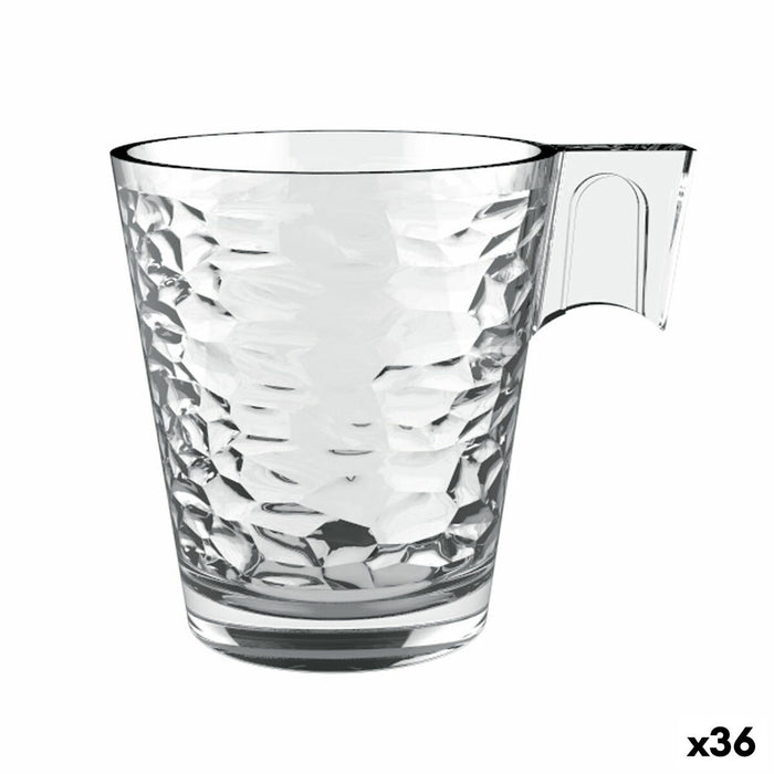 Set of Mugs La Mediterránea Napoli Abstract 2 Pieces (36 Units)