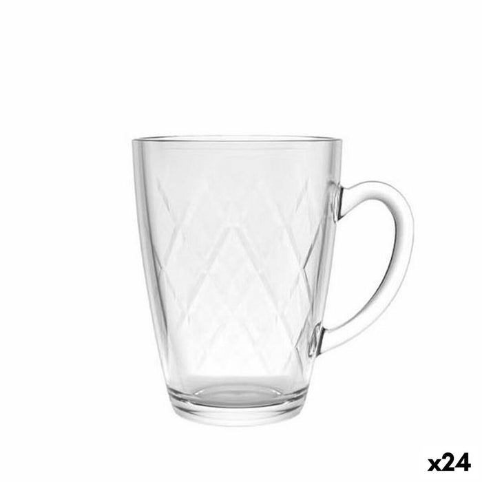 Set of Mugs La Mediterránea Naira 3 Pieces (24 Units)