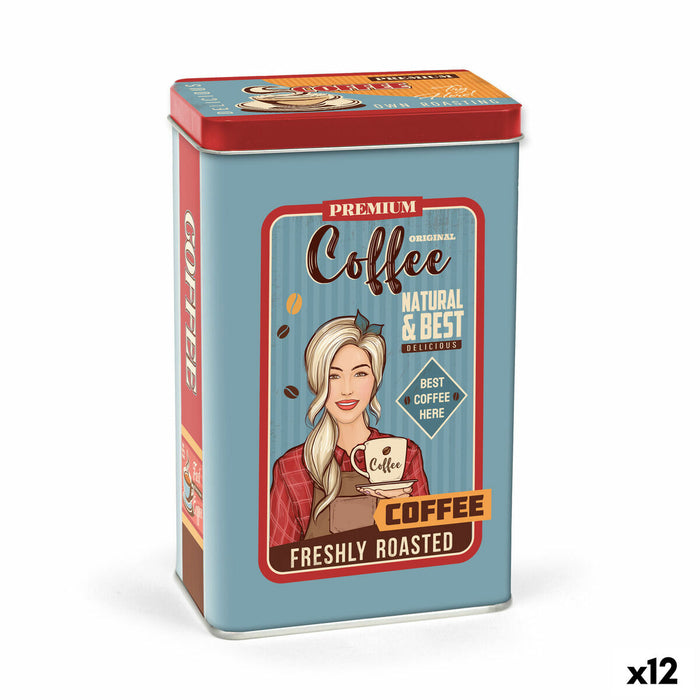 Bote Metálico Quttin COFFEE (12 Unidades)