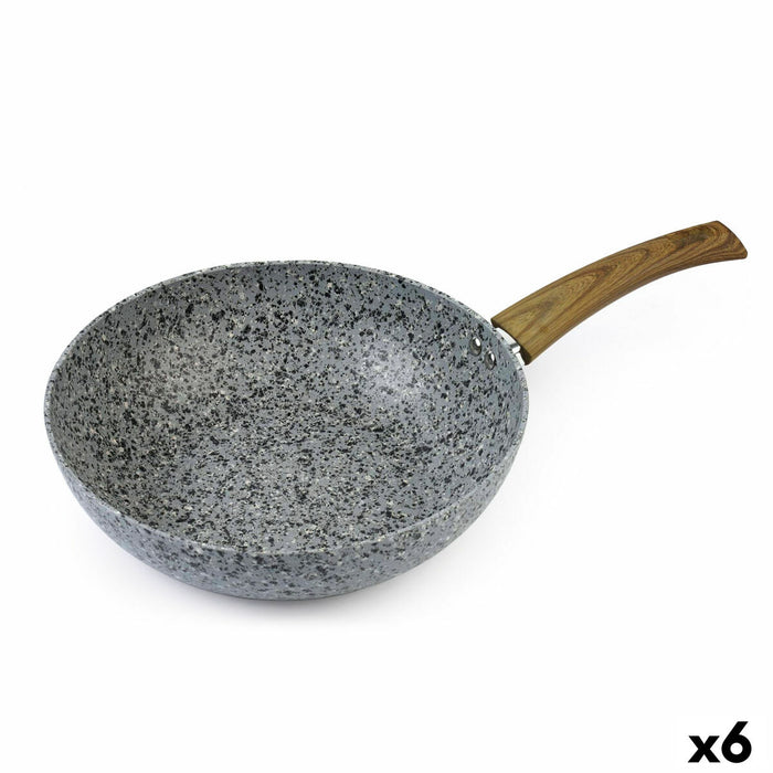 Wok Pan Quttin 28 cm (6 Units)