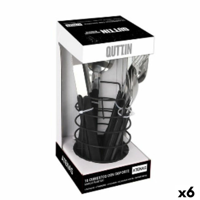 Cubertería Quttin Atenas (6 Unidades)