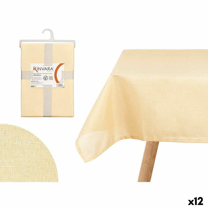 Mantel Kinvara NM40215-C5 3 Beige 140 x 240 cm (12 Unidades)