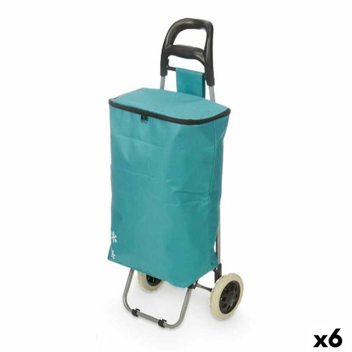 Carro de Compra Kinvara RS-020 NO.45 Turquesa 32 L 94 x 9 x 34,5 cm (6 Unidades)