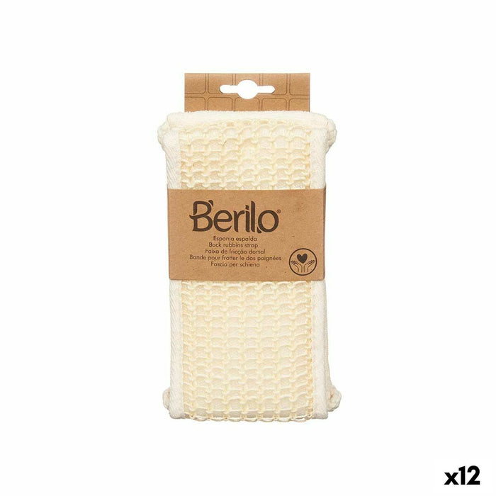 Esponja de Masaje Berilo Blanco (12 Unidades)