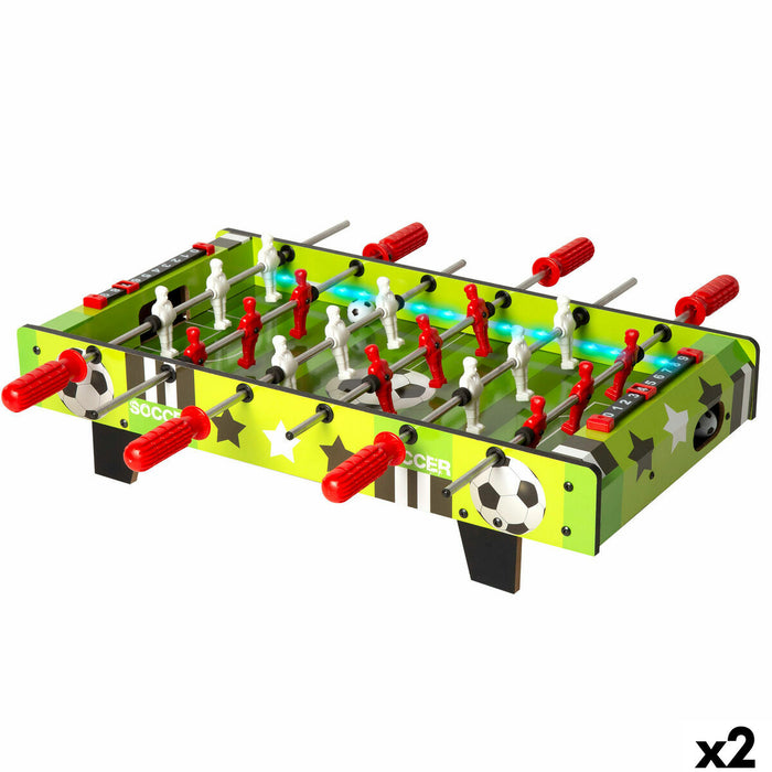 Futbolín Colorbaby 60 x 14 x 32 cm (2 Unidades)