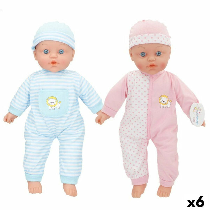Muñeco Bebé Colorbaby 28 x 46 x 11,5 cm 6 Unidades