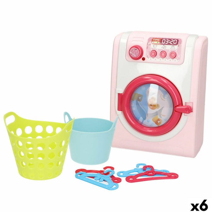 Lavadora de juguete Colorbaby 14 x 19 x 9 cm (6 Unidades)